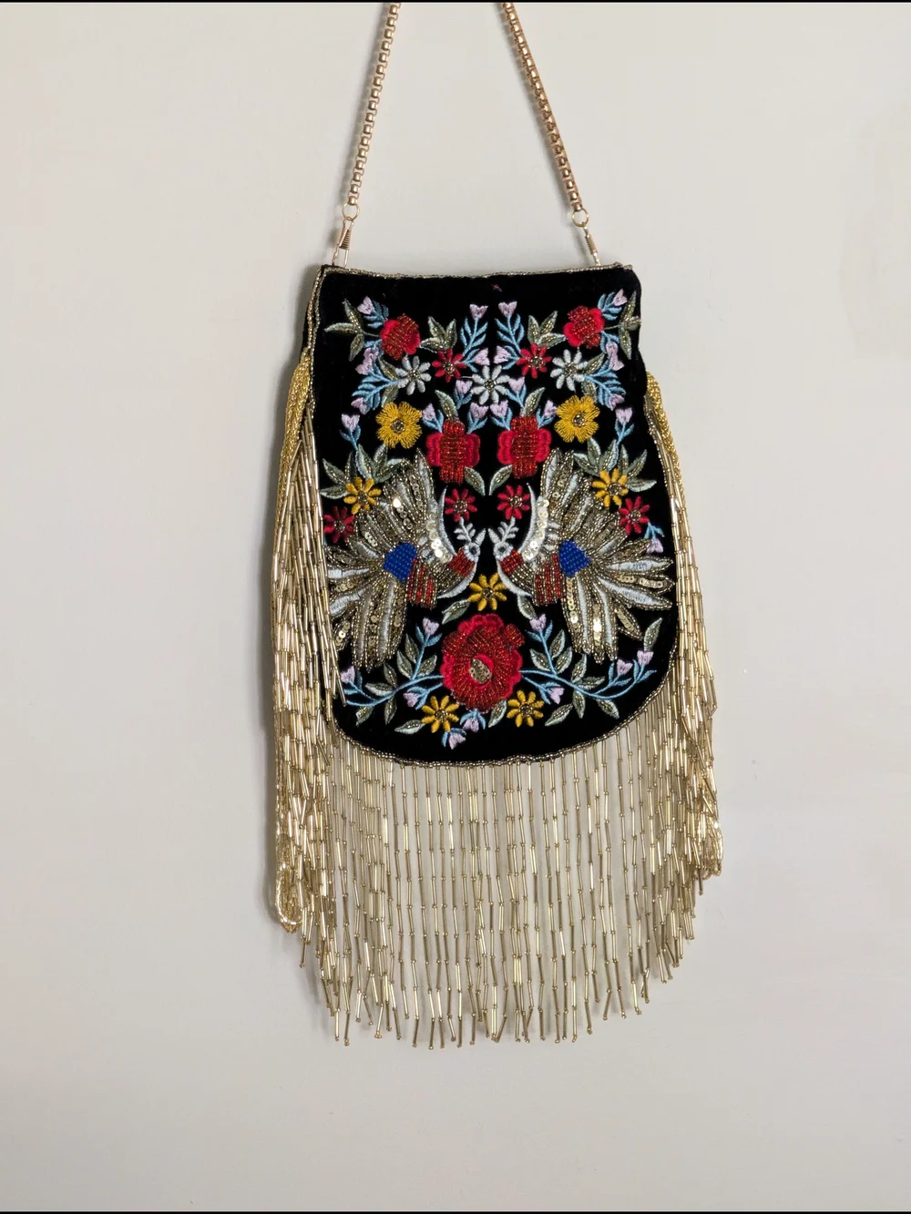 RAMLA Handcrafted Black Velvet 